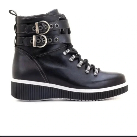 Dromedaris Jessie Ankle Black Boots-Euro Size 38, US Size 7.5-8 - Picture 1 of 14